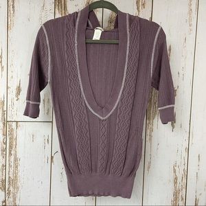 Vintage Maurices 3/4 Sleeve Hooded, Size Medium. In excellent condition!